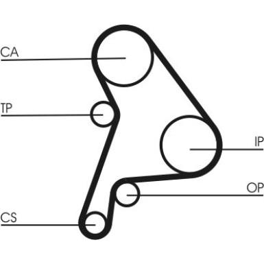 Zahnrimsatz | CT1012K1 Zahnrimsatz | CT1012K1