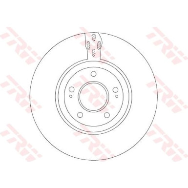 94 481 029 Bremsscheibe VA | KIA Rio 11 | DF7302S