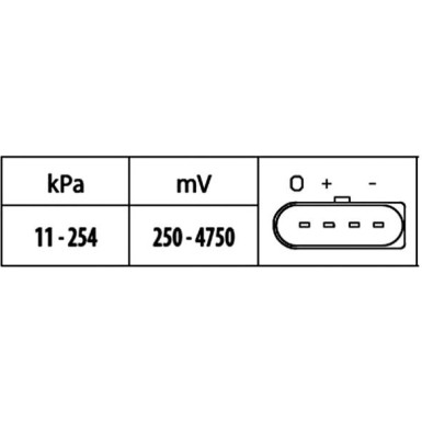 Drucksensor | AUDI,SEAT,SKODA,VW | 6PP 009 400-551