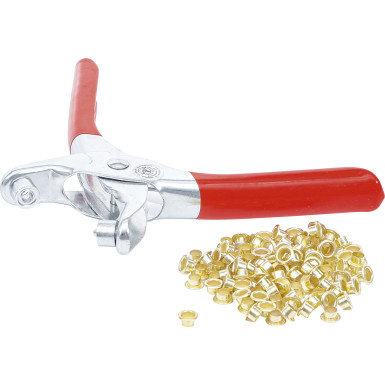 BGS Ösenzange mit 100 Rundösen 4,5 mm BGS Do it yourself 75830