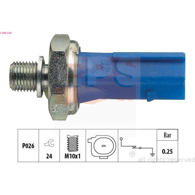 Íldruckschalter Made in Italy - OE Equivalent 1.800.133