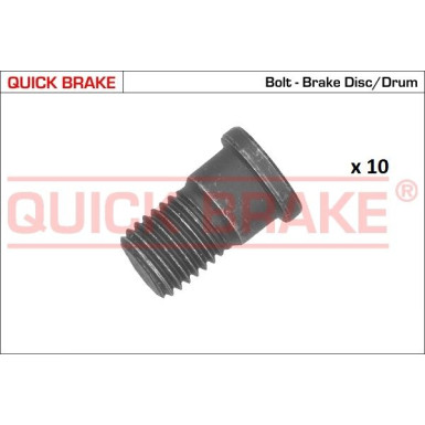 Fixierschraube Bremsscheibe | M10x1,25 | 11666