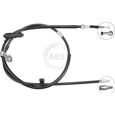 A.B.S. Handbremsseil Seilzug Festellbremse | K13883