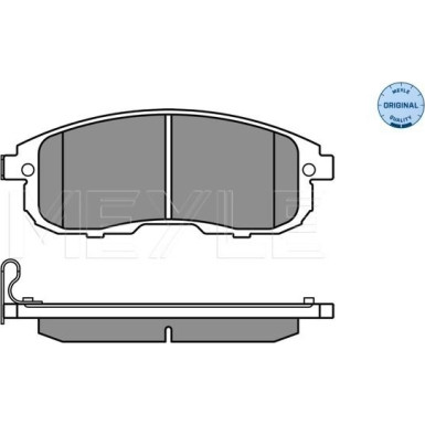 Bremsbelagsatz Fiat P. Sedici/Suzuki Sx4 06- Mit Sensor | 025 242 8016/W