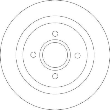 Bremsscheibe Ford T. Focus | DF4251