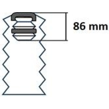 910359 Staubschutzsatz, Stoßdämpfer Protection Kit
