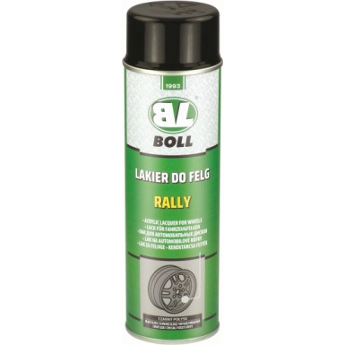 0010134 Boll Lack für Fahrzeugfelgen Rally schwarz glänzend Spray 500ml