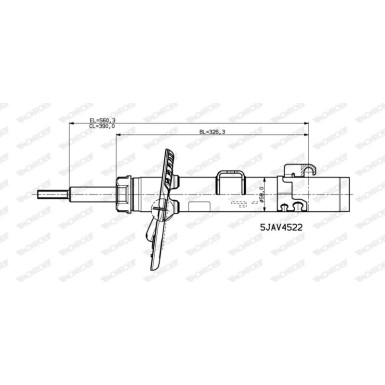 MONROE VAN-MAGNUM VA li/re | VW T6 15 | V4522 MONROE VAN-MAGNUM VA li/re | VW T6 15 | V4522
