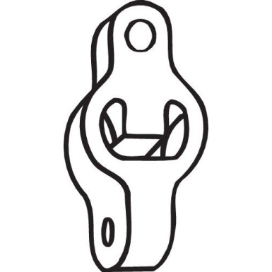 255-006 Halter, Abgasanlage