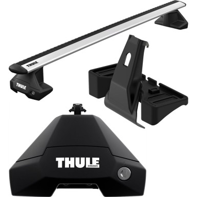 ATSSETWBEVO0791 Thule Dachträgerset Wingbar Evo für VOLKSWAGEN Multivan (T5) 4-dr Bus 03-09 mit T-Profil