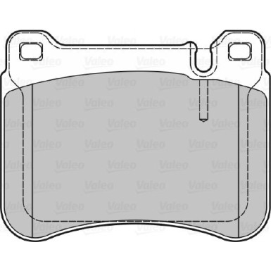 VALEO Bremsbeläge 601034
