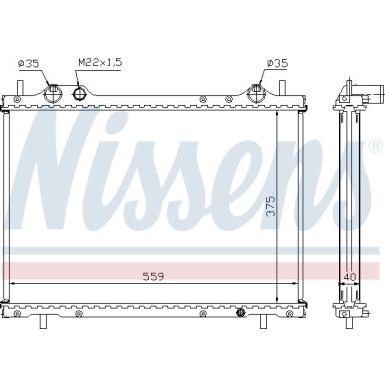 Wasserkühler PKW | FIAT Bravo,Brava,Marea | 61792A Wasserkühler PKW | FIAT Bravo,Brava,Marea | 61792A