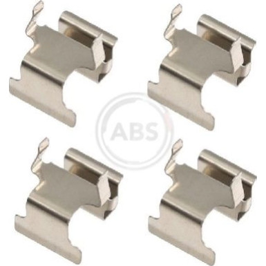 1673Q Zubehörsatz, Scheibenbremsbelag