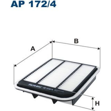 FILTRON Luftfilter AP172/4