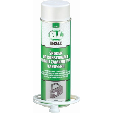 Boll Mittel für Wartung von geschlossenen Profilen der Karosserie weiß Spray 500ml | 0010102