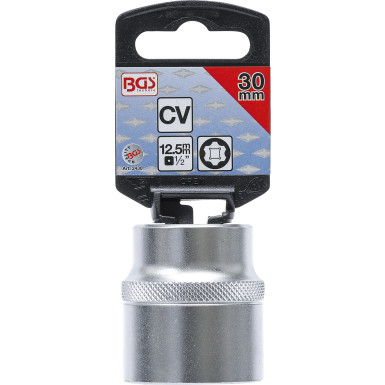 BGS Steckschlüssel-Einsatz Super Lock | Antrieb Innenvierkant 12,5 mm (1/2"""") | SW 30 mm | 2430