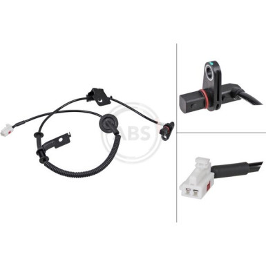 A.B.S. Sensor, Raddrehzahl A.B.S. Sensor, Raddrehzahl