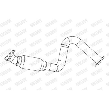 62 / ABGASROHR | OPEL Mokka 12 | 10886