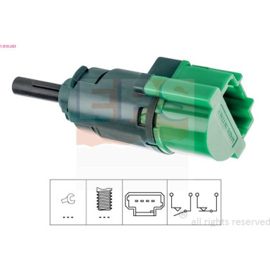 Bremslichtschalter Made in Italy - OE Equivalent 1.810.283 Bremslichtschalter Made in Italy - OE Equivalent 1.810.283