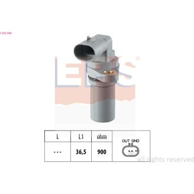 1.953.440 Impulsgeber, Kurbelwelle Made in Italy - OE Equivalent
