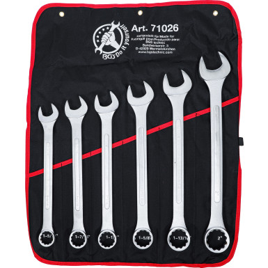 BGS Maul-Ringschlüssel-Satz XXL Zollgrößen SW 1-5/16 - 2 6-tlg BGS Do it yourself 71026