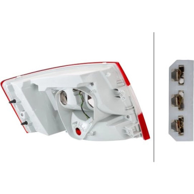 HECKLEUCHTE HELLA | SKODA OCTAVIA LIM 12-21 | 2SK 012 883-061 HECKLEUCHTE HELLA | SKODA OCTAVIA LIM 12-21 | 2SK 012 883-061