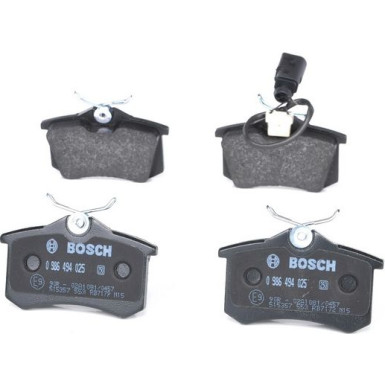 Bremsbelagsatz Vw T. Sharan/Galaxy 00- Mit Sensor | 0 986 494 025