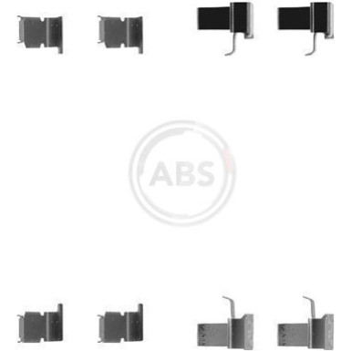 A.B.S. Zubehör, Bremsbeläge 1262Q