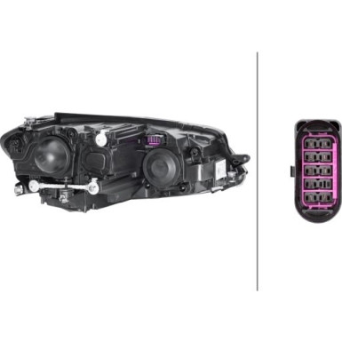 SCHEINWERFER L H7/H9 HELLA | VW GOLF VII 4,17 | 1EB 013 924-011 SCHEINWERFER L H7/H9 HELLA | VW GOLF VII 4,17 | 1EB 013 924-011