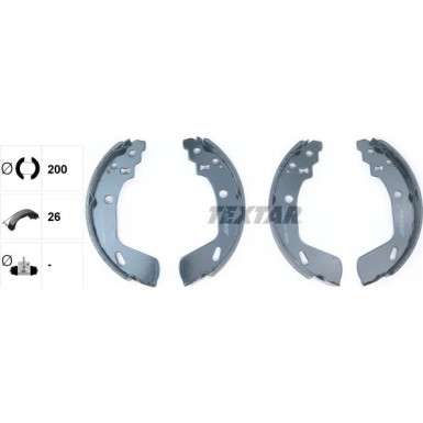 Handbremsbacken Suzuki Swift 1.2-1.6 10 | 91082200