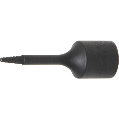 BGS Spiral-Profil-Steckschlüssel-Einsatz / Schraubenausdreher | Antrieb Innenvierkant 10 mm (3/8"""") | 2 mm | 5281-2