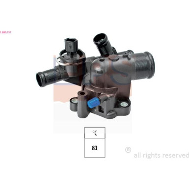 Thermostat, Kühlmittel Made in Italy - OE Equivalent 1.880.737