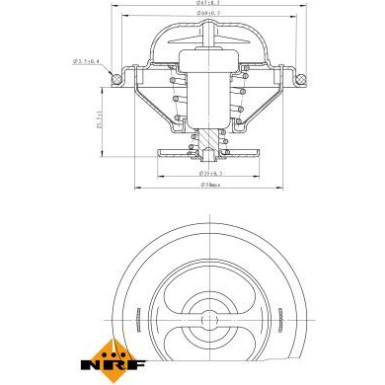 Thermostat, Kühlmittel EASY FIT 725070