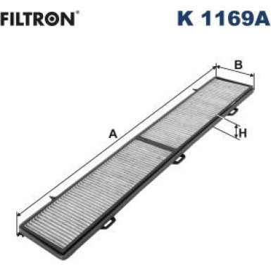 FILTRON Filter, Innenraumluft K 1169A