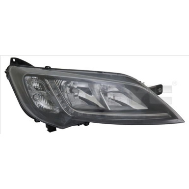 Scheinwerfer R H7/H7/LED +MOT +TGFL SCHWARZ | FIAT DUCATO 5,14-/CIT JUMPER 5,14-/PEU BOXER 5,14 | 20-15671-16-2