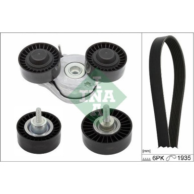 INA Keilrippenriemensatz 529 0426 10