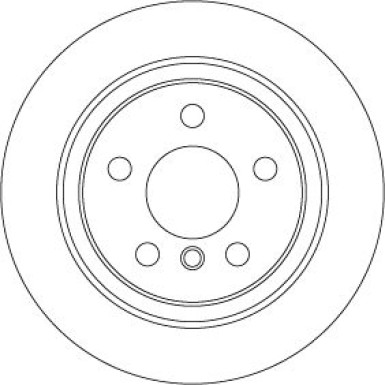 11 482 090 Bremsscheibe HA | BMW 2er, X1 13 | DF6756