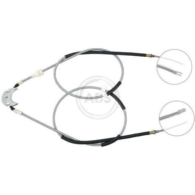 A.B.S. Handbremsseil Seilzug Festellbremse K12065