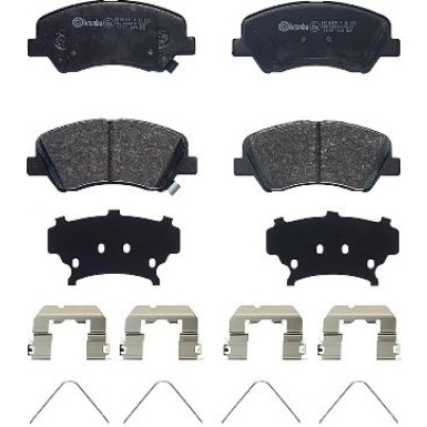 BREMBO Bremsklötze VA | HYUNDAI KIA | P 30 122