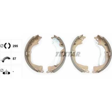 91078700 Bremsbackensatz 91078700 Bremsbackensatz