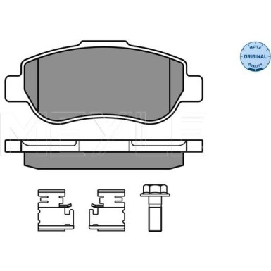 Bremsbelagsatz Fiat P. Panda 1.3Jtd 03- Mit Sensor | 025 240 7217/W