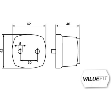 2PS 357 012-001 Seitenmarkierungsleuchte HELLA VALUEFIT 2PS 357 012-001 Seitenmarkierungsleuchte HELLA VALUEFIT