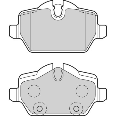 VALEO Bremsbeläge 302767