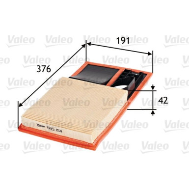 VALEO Luftfilter | 585154
