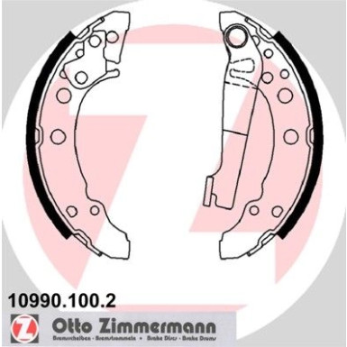 ZIMMERMANN Bremsbacken ZIMMERMANN Bremsbacken