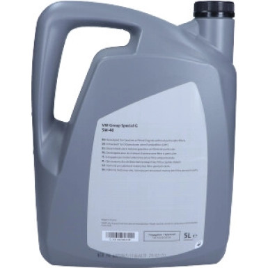 GS55502M4 Original VAG Motoröl 5W40 5L Special G / 502,00 505,00 / Gruppenlogo
