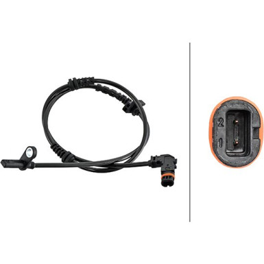 HELLA Sensor, Raddrehzahl HELLA Sensor, Raddrehzahl