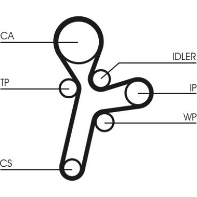 Zahnriemen | CT1121 Zahnriemen | CT1121