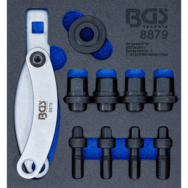 BGS Werkstattwageneinlage 1/6: Radbolzen-Montage-Satz | 8879
