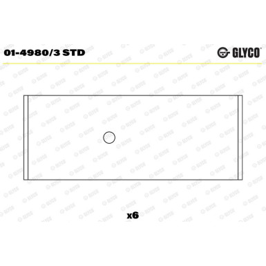 PLEUELLAGER 01-4980/3 STD
